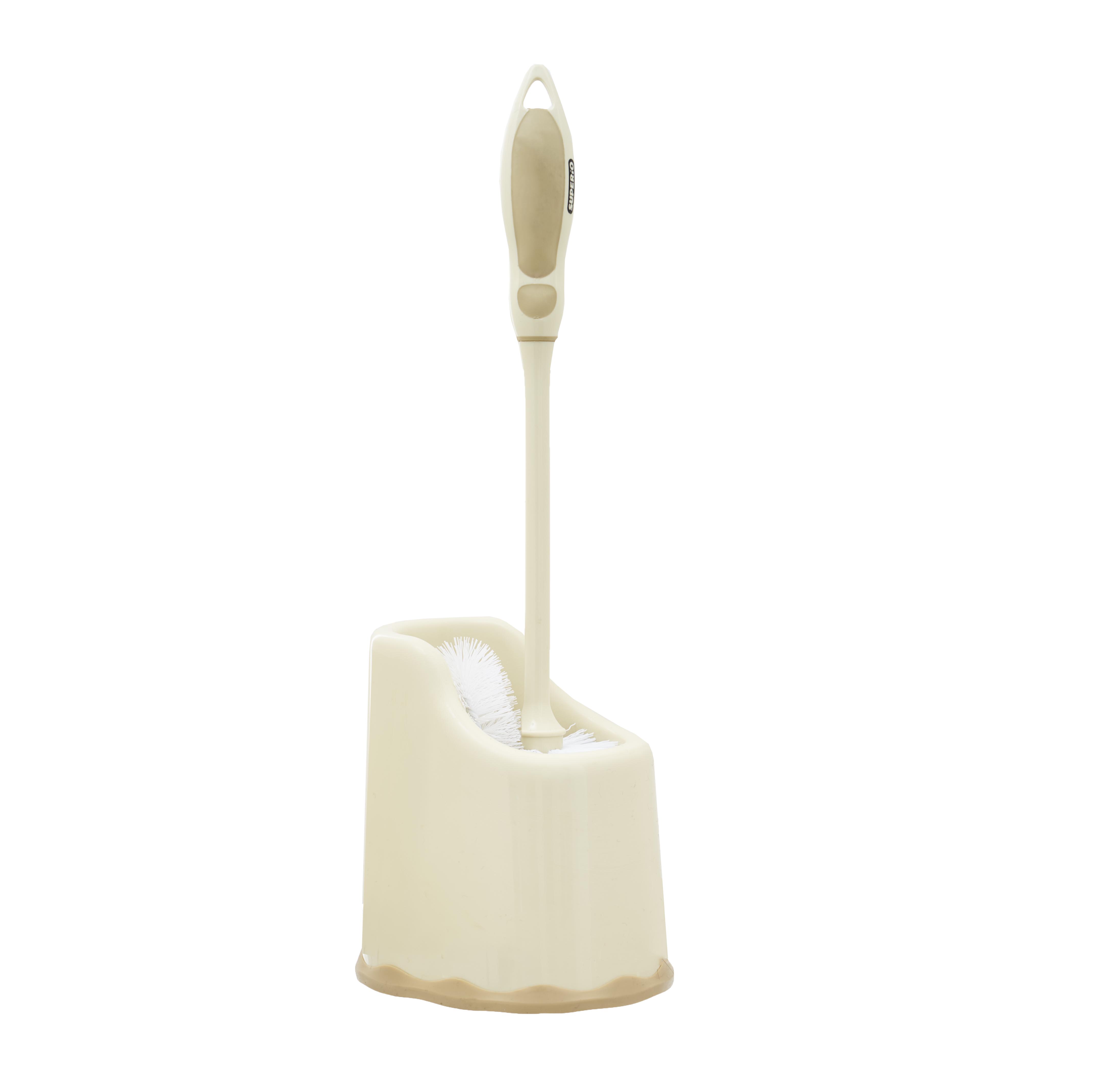 Superio Toilet Brush with Lip (Beige)