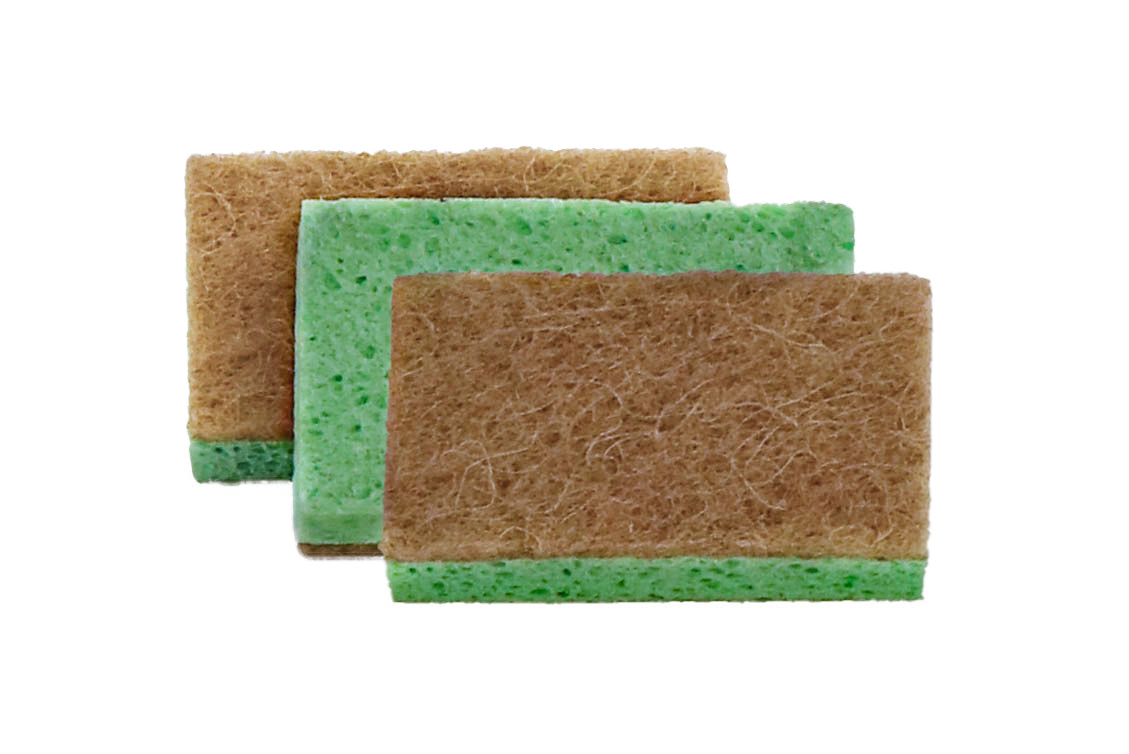 3 Pack Natural Sisal Cellulose  Sponge (UPC:810541006634)
